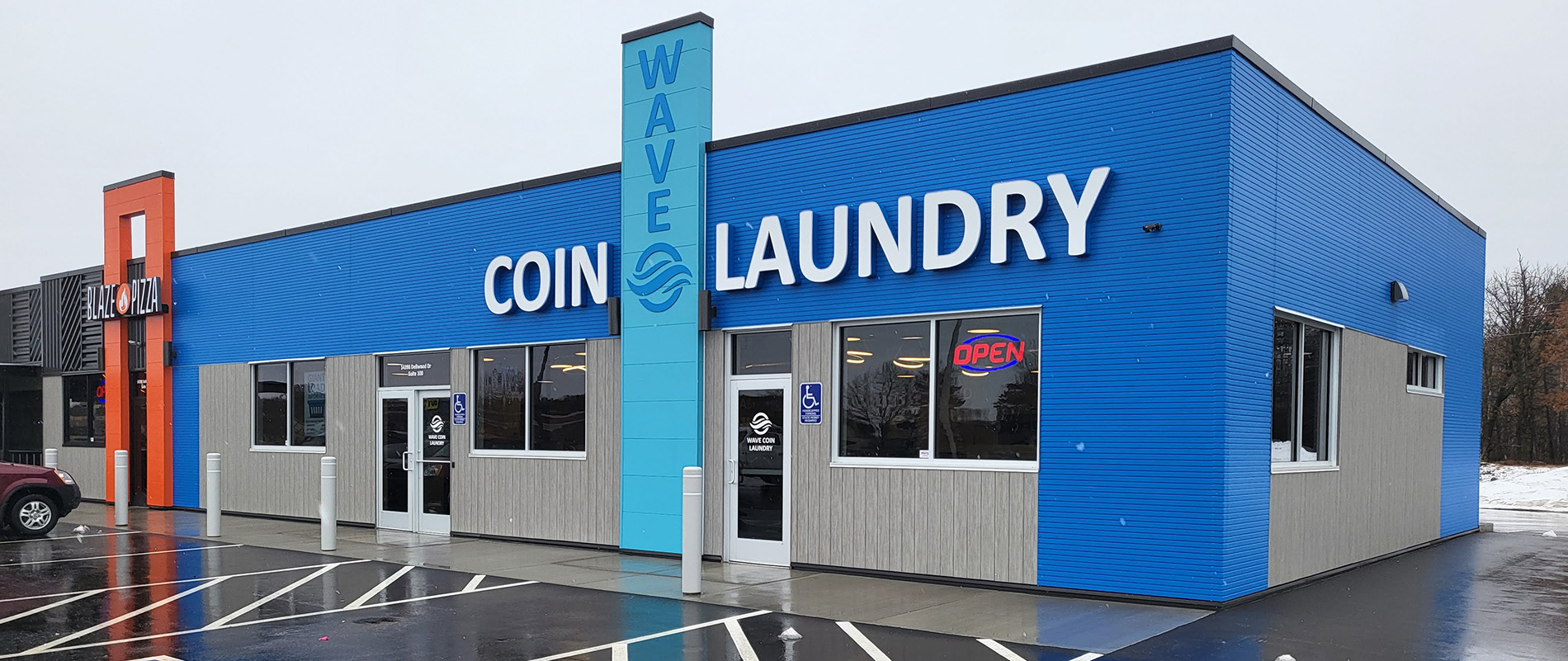 Brainerd Baxter Coin Operated Laundromat High Capacity Fast